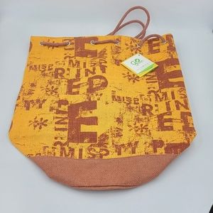 Cylindrical Jute Bag